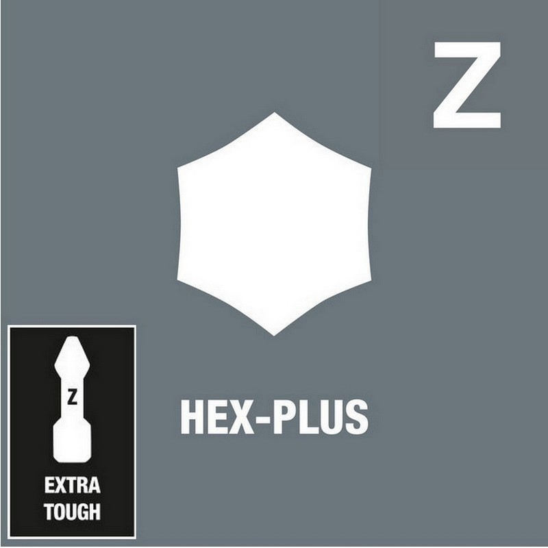 Wera 840/2 Z HexPlus Bits Uç 70x6,0mm 05057562001