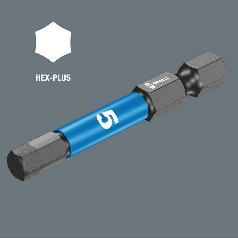 Wera 840/4 IMP DC HexPlus Bits Uç 50x5mm 5 Adet 05057645001