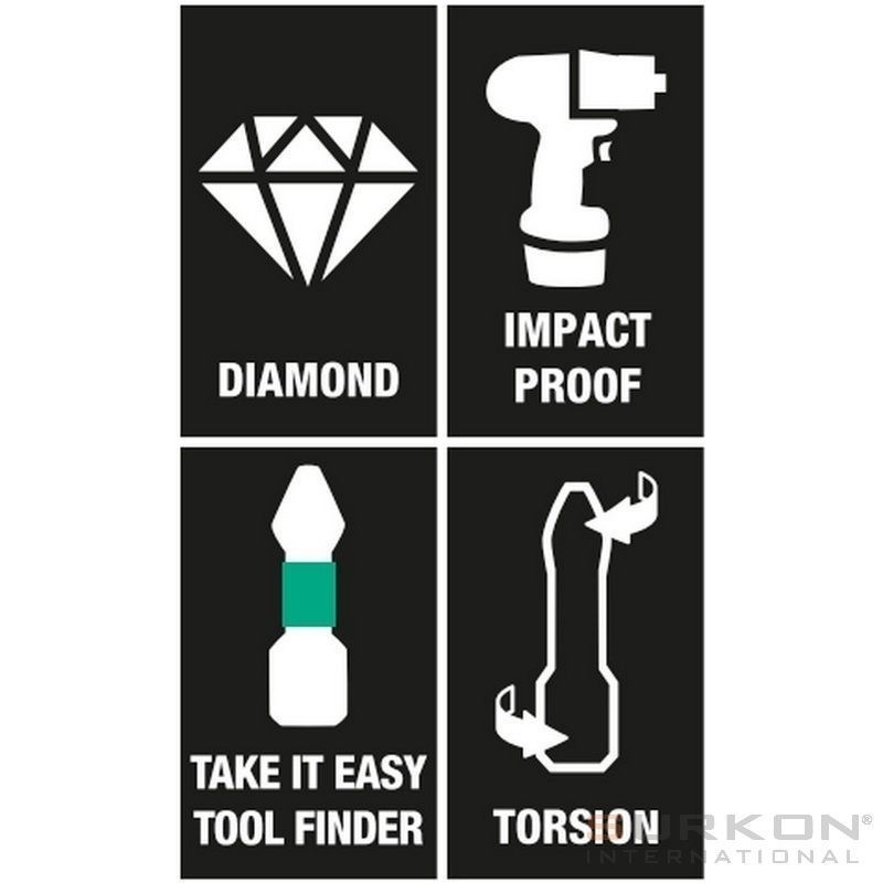 Wera 840/4 IMP DC HexPlus Bits Uç 50x5mm 5 Adet 05057645001