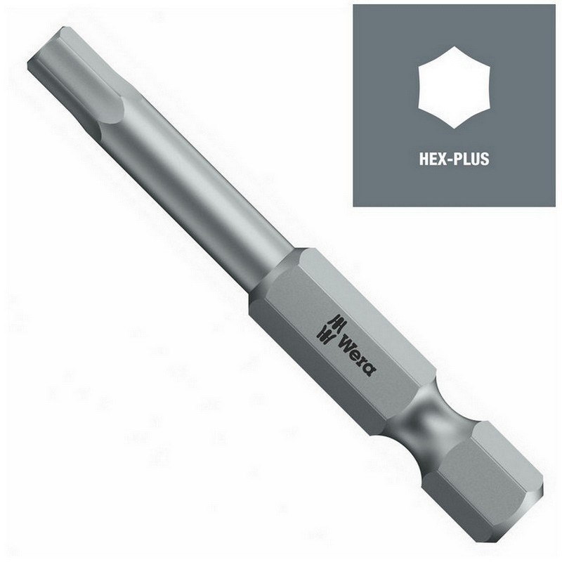 Wera 840/4 Z HexPlus Bits Uç 152x6,0mm 05059636001