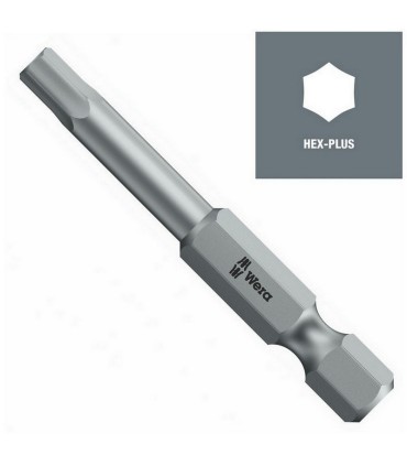 Wera 840/4 Z HexPlus Bits Uç 50mm 1/16" 05135090001
