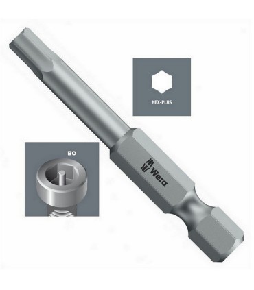Wera 840/4 Z HexPlus BO Bits Uç 89x6,0mm 05059645001