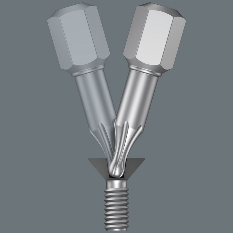 Wera 842/1 Z HexPlus Topbaş Bits Uç 25mm 1/4" 05380110001