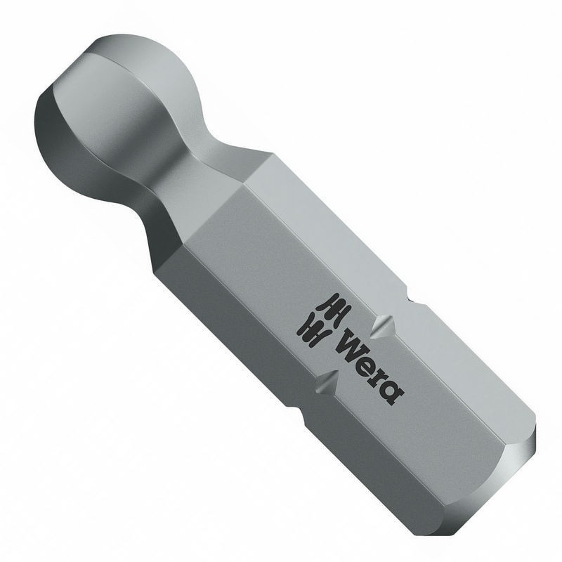 Wera 842/1 Z HexPlus Topbaş Bits Uç 25mm 3/32" 05380103001