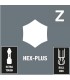 Wera 842/4 Z HexPlus Topbaş Bits Uç 89x4,0mm 05059681001