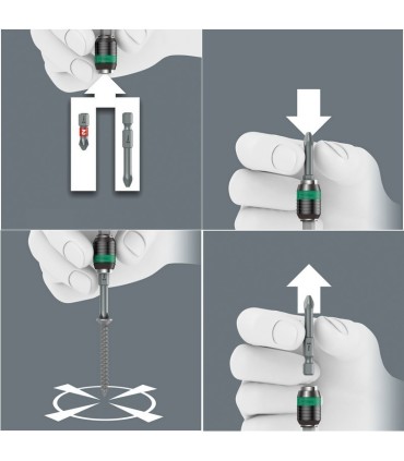 Wera 847/7 Klavuz Açıcı Uç Seti 7li 05104651001
