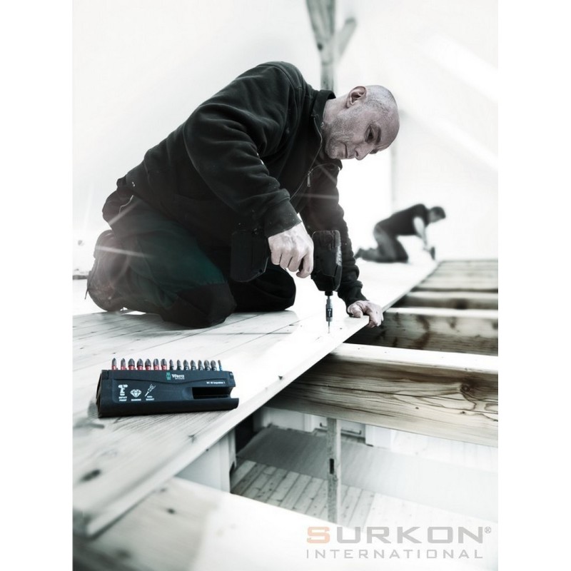 Wera 851/1 IMP DC Yıldız Bits Uç 25mm PH1 10 Adet 05057615001