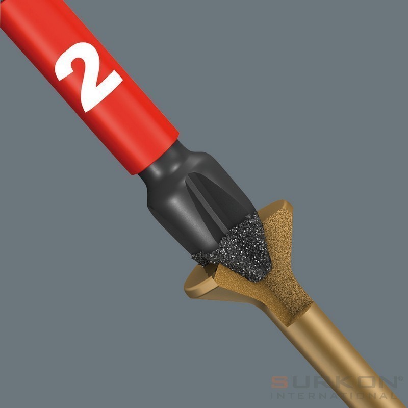 Wera 851/1 IMP DC Yıldız Bits Uç 25mm PH2 15 Adet 05057752001