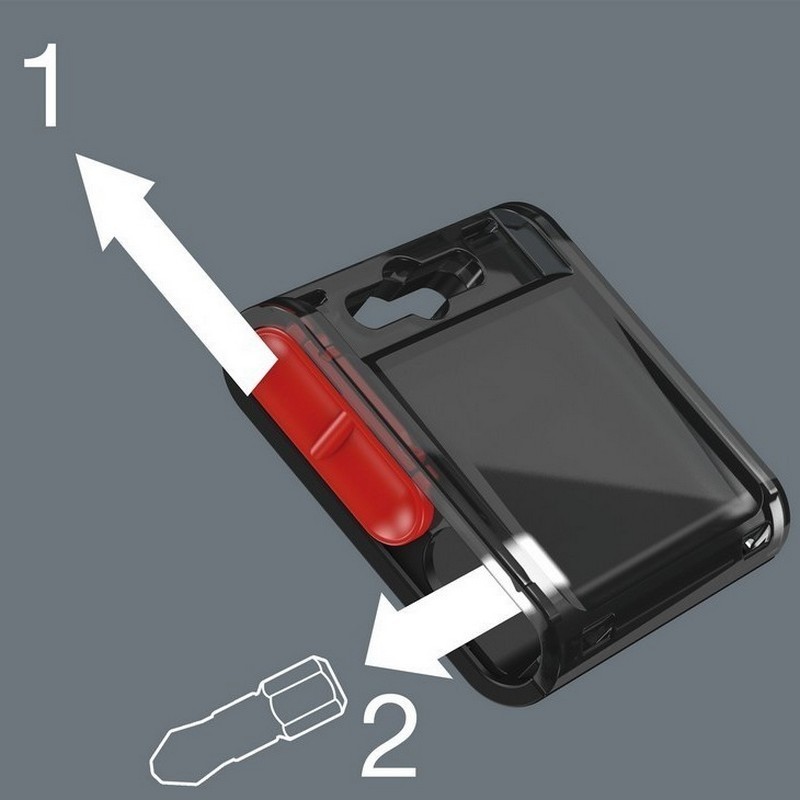 Wera 851/1 IMP DC Yıldız Bits Uç 25mm PH2 15 Adet 05057752001