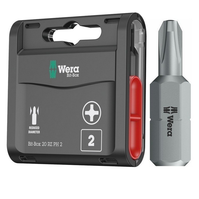 Wera 851/1 RZ Yıldız Bits Uç 25mm PH2 20 Adet 05057753001