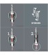 Wera 851/4 BDC Yıldız Bits Uç 50mm PH2 05059532001