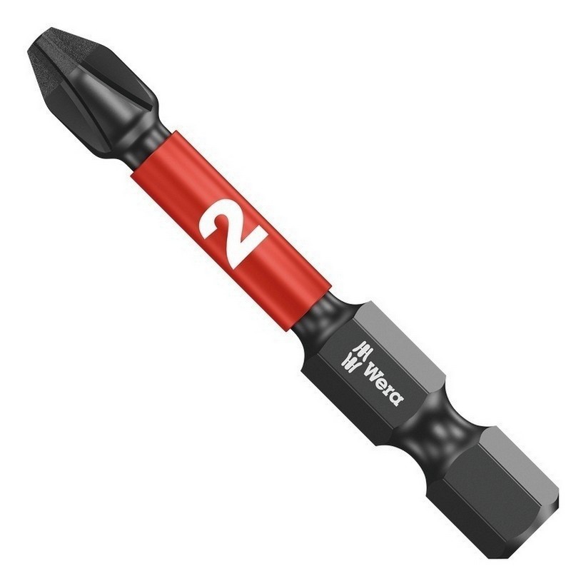 Wera 851/4 IMP DC Yıldız Bits Uç PH2x50mm  5 Adet 05057656001