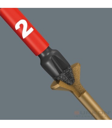 Wera 851/4 IMP DC Yıldız Bits Uç PH2x50mm  5 Adet 05057656001