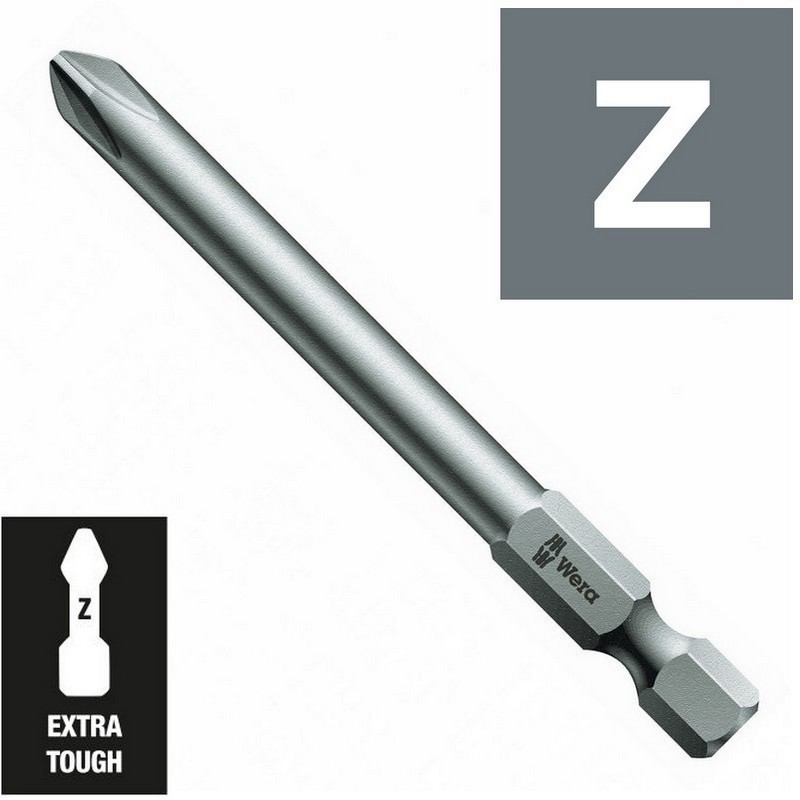Wera 851/4 Z Yıldız Bits Uç 70mm PH3 05059790001