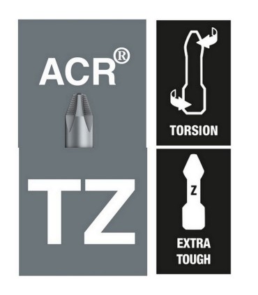 Wera 853/1 TZ ACR Yıldız Bits Uç 25mm PH1 05056660001