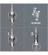 Wera 853/4 ACR Yıldız Bits Uç 50mm PH1 05346285001