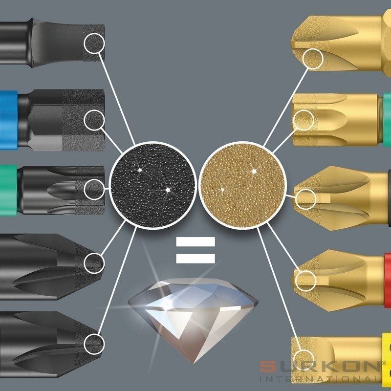 Wera 855/ BDC Pozidriv 25mm PZ1 Bits Uç 05056700001