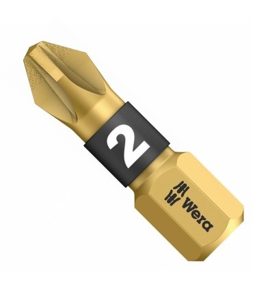 Wera 855/ BDC Pozidriv 25mm PZ2 Bits Uç 05056702001