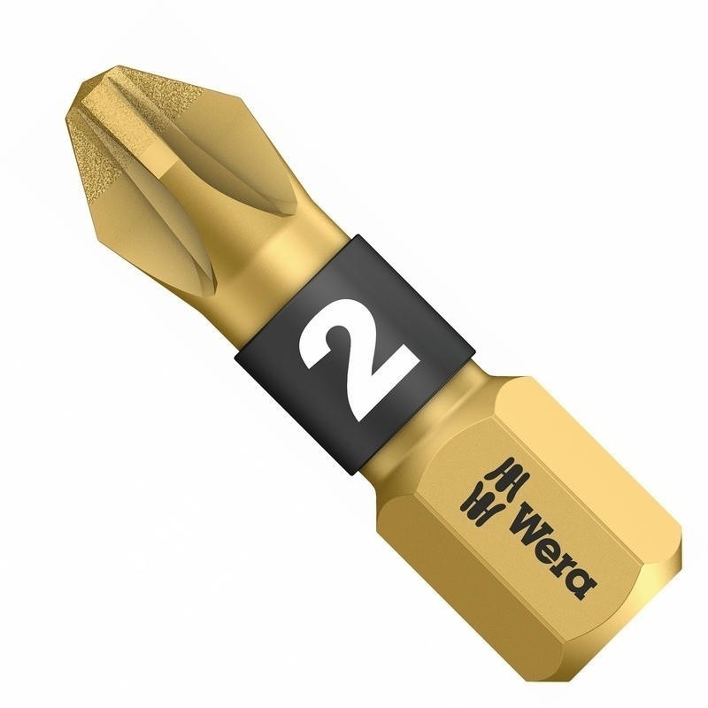 Wera 855/ BDC Pozidriv 25mm PZ2 Bits Uç 05056702001