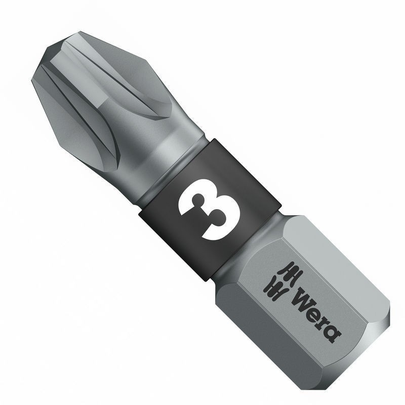 Wera 855/ BTZ Pozidriv Bits Uç 25mm PZ3 05056724001