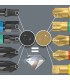 Wera 855/1 IMP DC Impaktor Pozidriv Bits Uç 25mm PZ3 10 Adet 05057622001