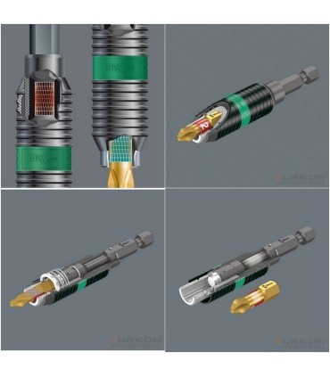 Wera 855/4 BDC Pozidriv Bits Uç 50mm PZ1 05059900001