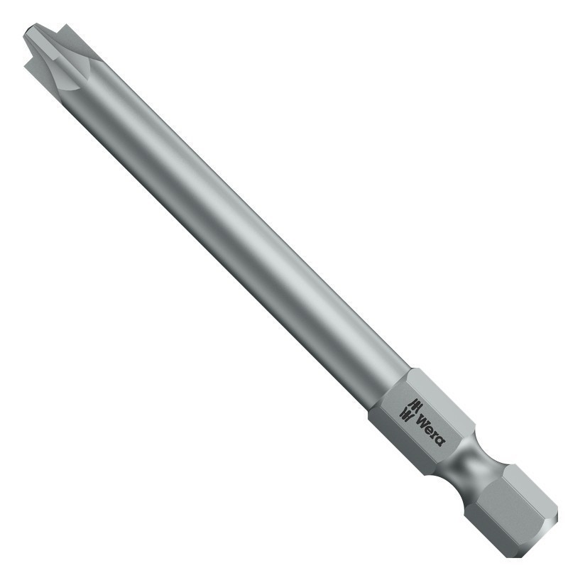 Wera 855/4 Pozidriv Düz Bits Uç 70mm PZ/S2 05059897001