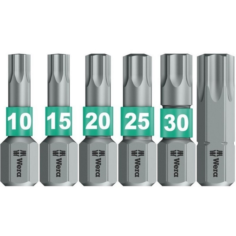 Wera 867/1 BTZ Torx Bits Uç 25mm TX15 05066122001