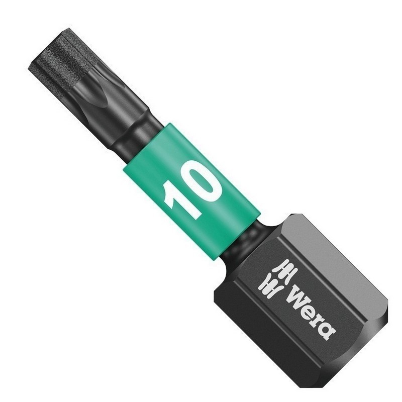 Wera 867/1 IMP DC Torx Bits Uç 25mm TX10 10 Adet 05057628001