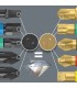 Wera 867/1 IMP DC Torx Bits Uç 25mm TX10 10 Adet 05057628001