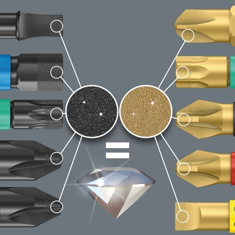 Wera 867/1 IMP DC Torx Bits Uç 25mm TX30 10 Adet 05057626001