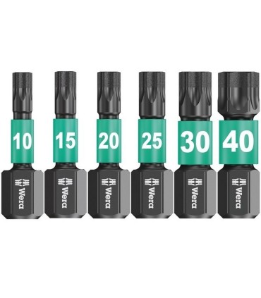 Wera 867/1 IMP DC Torx Bits Uç 25mm TX30 10 Adet 05057626001
