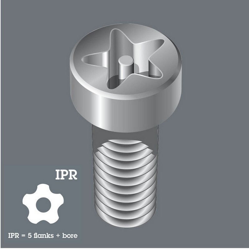 Wera 867/1 IPR TorxPlus Bits Uç 25mm 20 05134702001