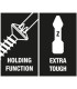 Wera 867/1 Z HF Torx Bits Uç 25mm TX9 05066071001