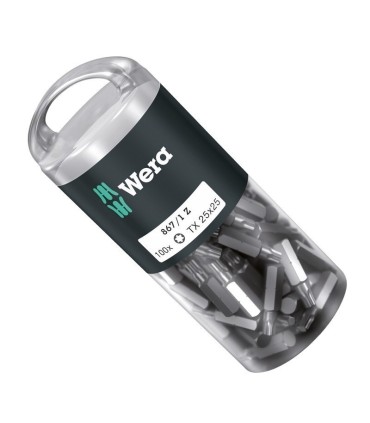 Wera 867/1 Z Torx Bits Uç 25mm TX25 100 Adet 05072449001