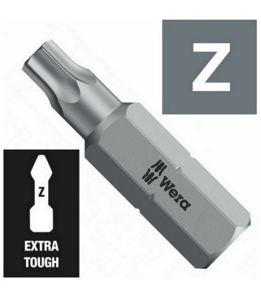 Wera 867/1 Z Delikli Torx BO Bits Uç 25mm TX7 05066497001