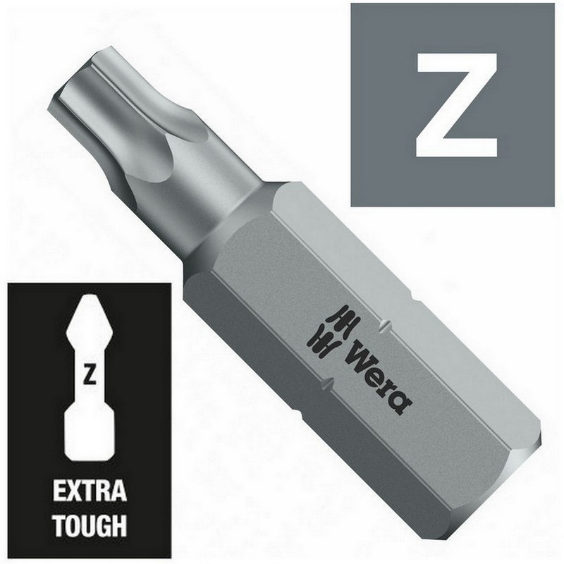 Wera 867/1 Z Delikli Torx BO Bits Uç 25mm TX7 05066497001