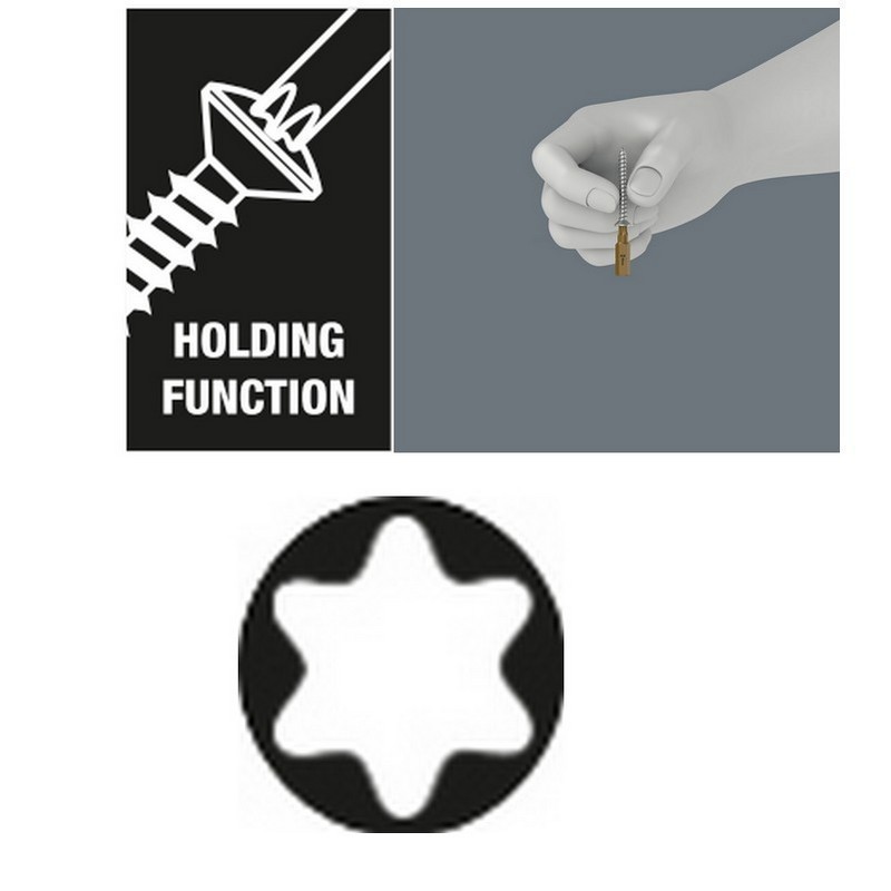 Wera 867/4 Z HF Torx Bits Uç 50mm TX10 05060081001