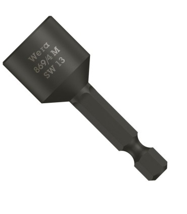 Wera 869/4 M Nutsetter Bits Bağlantılı Lokma Mıknatıslı 50x13mm 05060428001