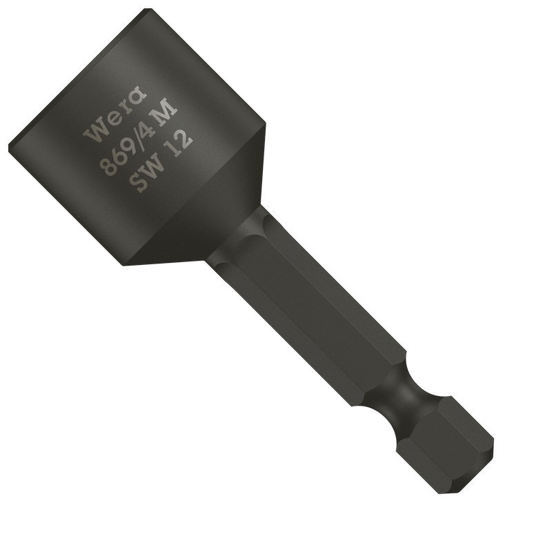 Wera 869/4 Nutsetter Bits Bağlantılı Lokma 50x12mm 05060407001