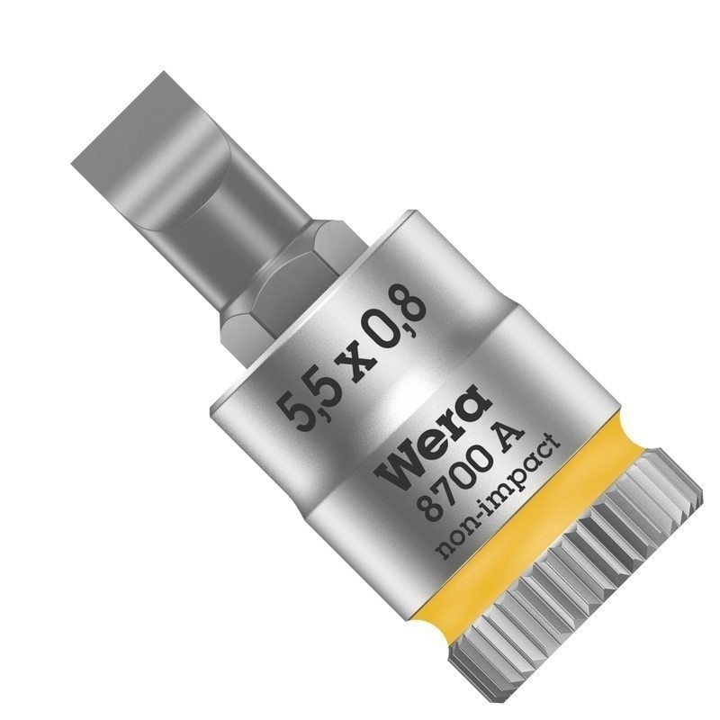 Wera 8700 AFL Zyklop 1/4" Lokma Düz Bits 28x0,8x5,5mm 05003320001