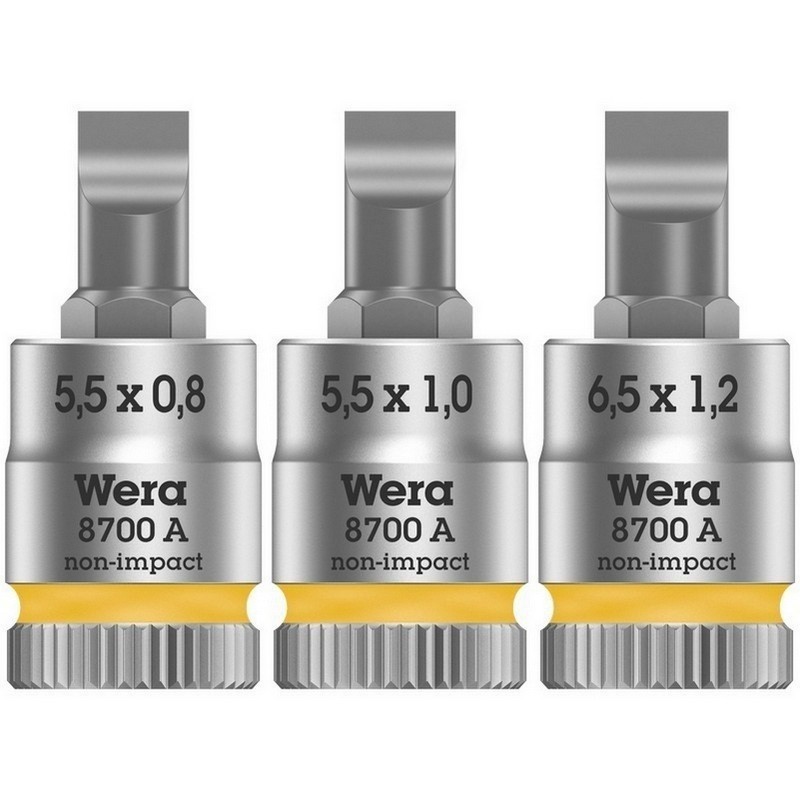 Wera 8700 AFL Zyklop 1/4" Lokma Düz Bits 28x0,8x5,5mm 05003320001