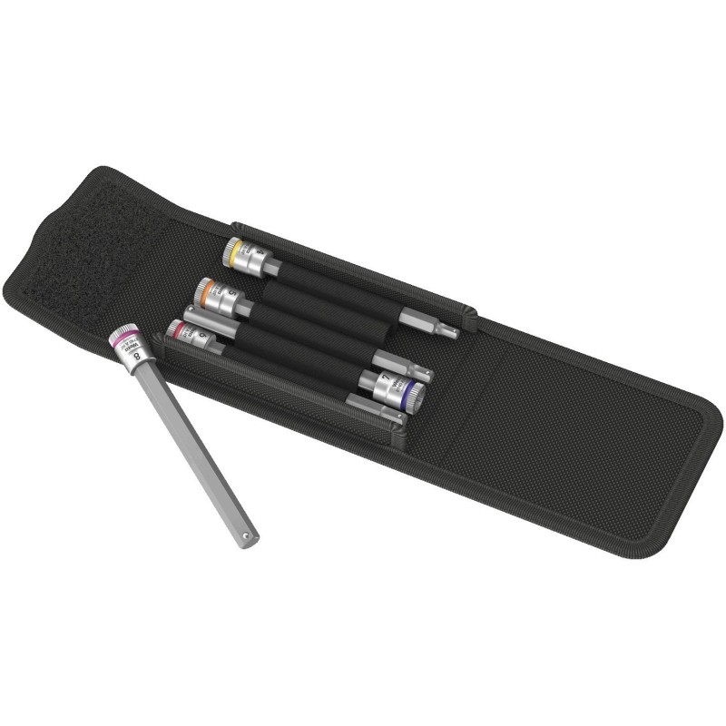 Wera 8740 A HF Zyklop 1/4" Lokma HexPlus Bits 10mm 5li 05003345001