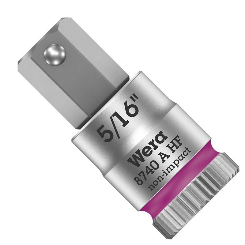 Wera 8740 A HF Zyklop 1/4" Lokma HexPlus Bits 28mm 5/16" 05003389001