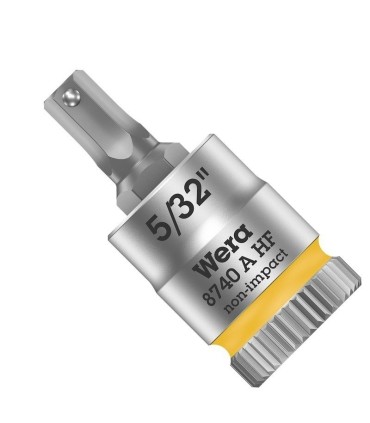 Wera 8740 A HF Zyklop 1/4" Lokma HexPlus Bits 28mm 5/32" 05003385001