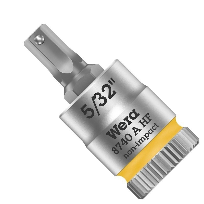 Wera 8740 A HF Zyklop 1/4" Lokma HexPlus Bits 28mm 5/32" 05003385001