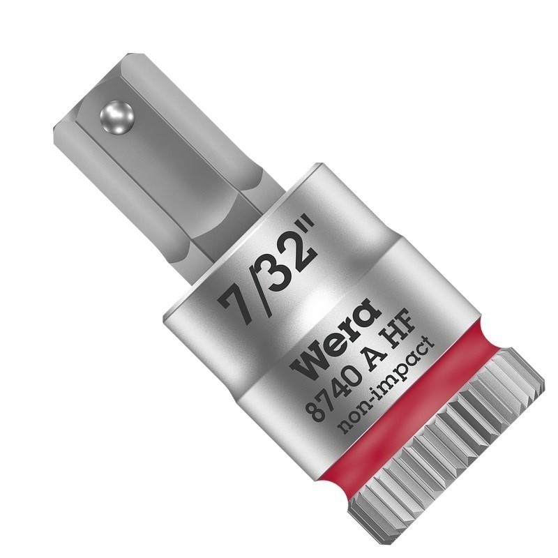 Wera 8740 A HF Zyklop 1/4" Lokma HexPlus Bits 28mm 7/32" 05003387001