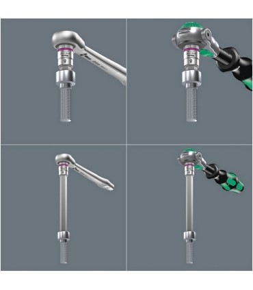 Wera 8740 A HF Zyklop 1/4" Lokma HexPlus Bits 28mm Set 05003881001