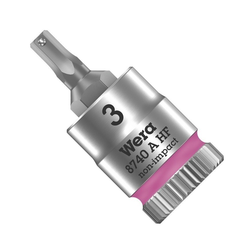 Wera 8740 A HF Zyklop 1/4" Lokma HexPlus Bits 28x3mm 05003332001
