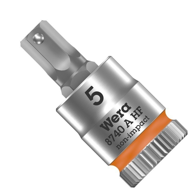 Wera 8740 A HF Zyklop 1/4" Lokma HexPlus Bits 28x5mm 05003335001